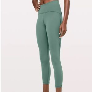 green lululemon leggings